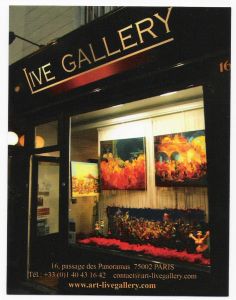 Exposition Permanente Live Gallery à PARIS
